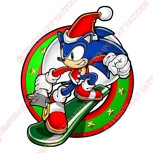 Sonic the Hedgehog Customize Temporary Tattoos Stickers NO.5340